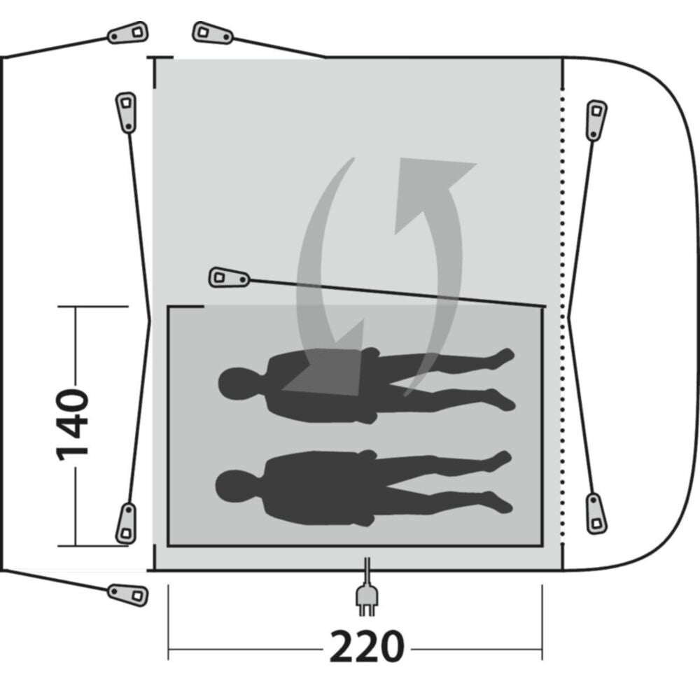  Outwell Newburg 240 Inner Tent