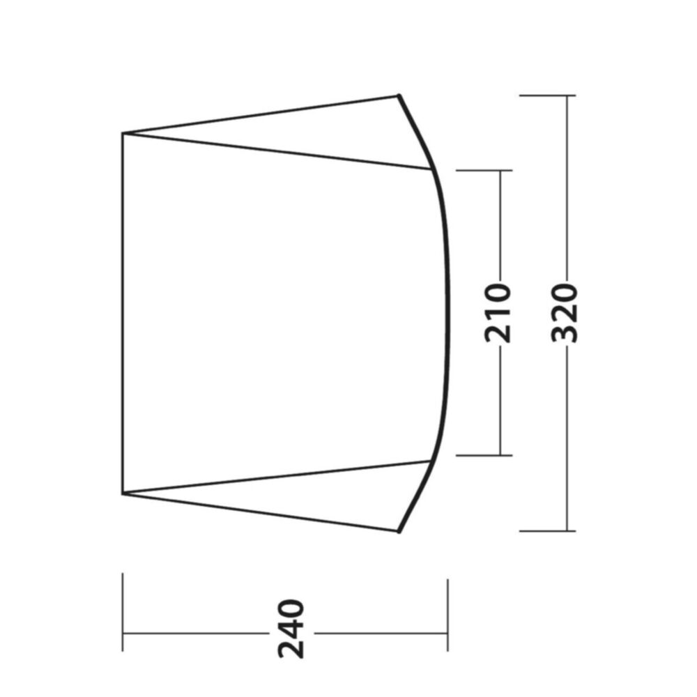  Outwell Touring Canopy Poled
