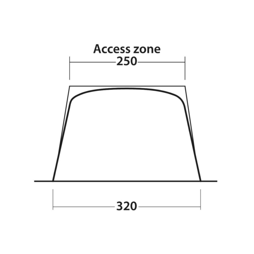  Outwell Touring Canopy Poled