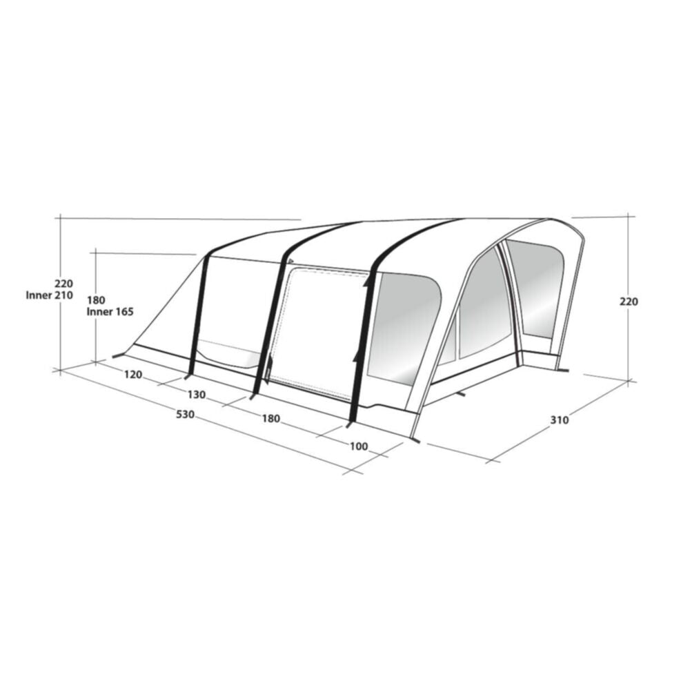 Outwell Springville 4SA Tent