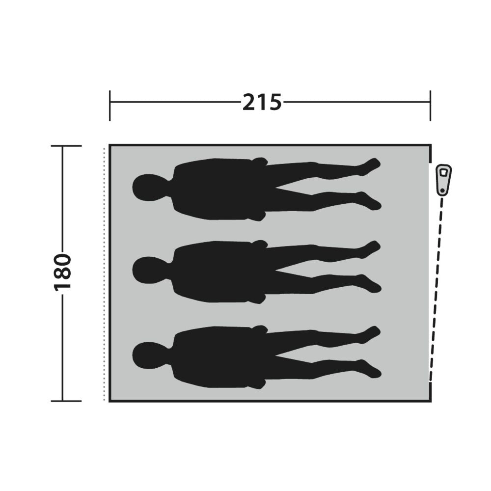  Outwell Free Standing Inner L