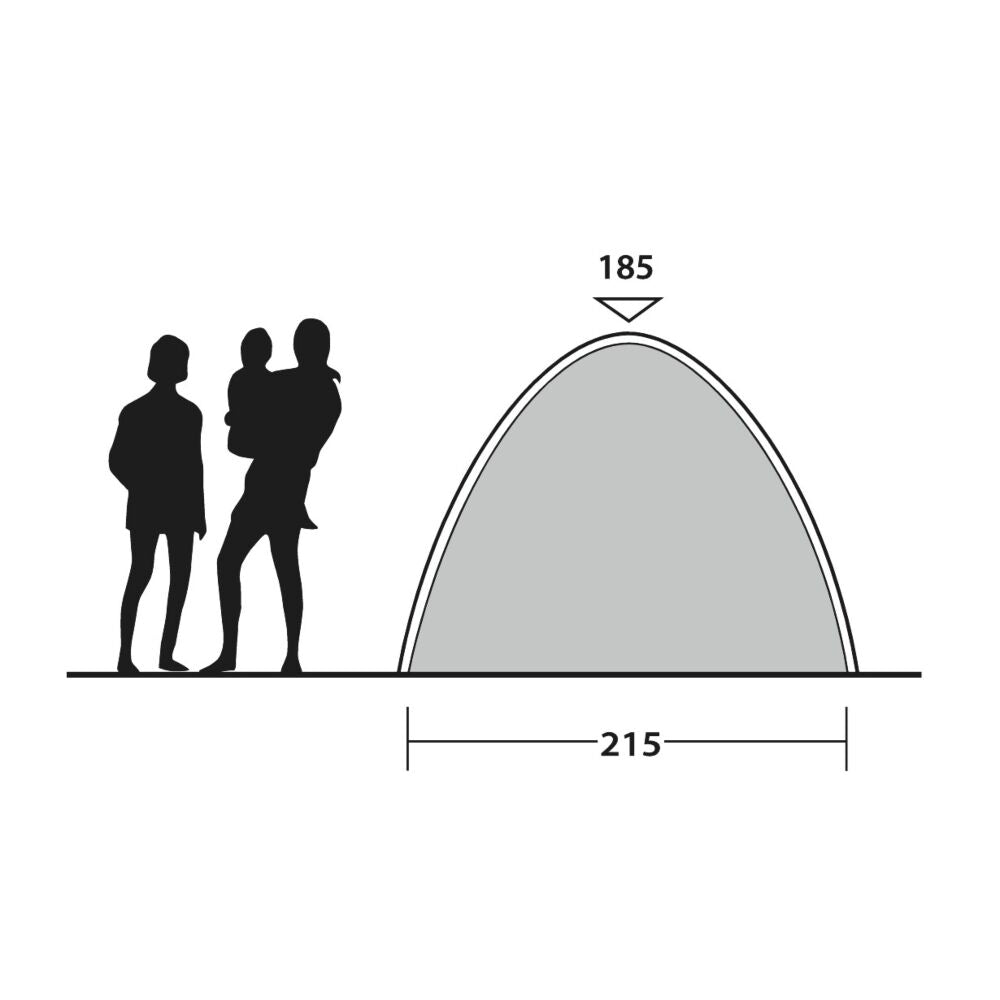  Outwell Free Standing Inner L