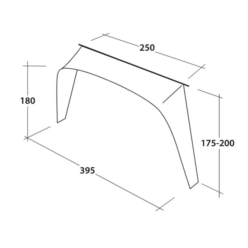  Outwell Lounge Vehicle Connector XL (175-200cm)