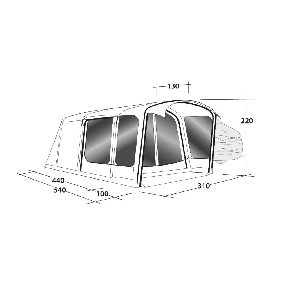  Outwell Jonesville 440sa Flex Awning