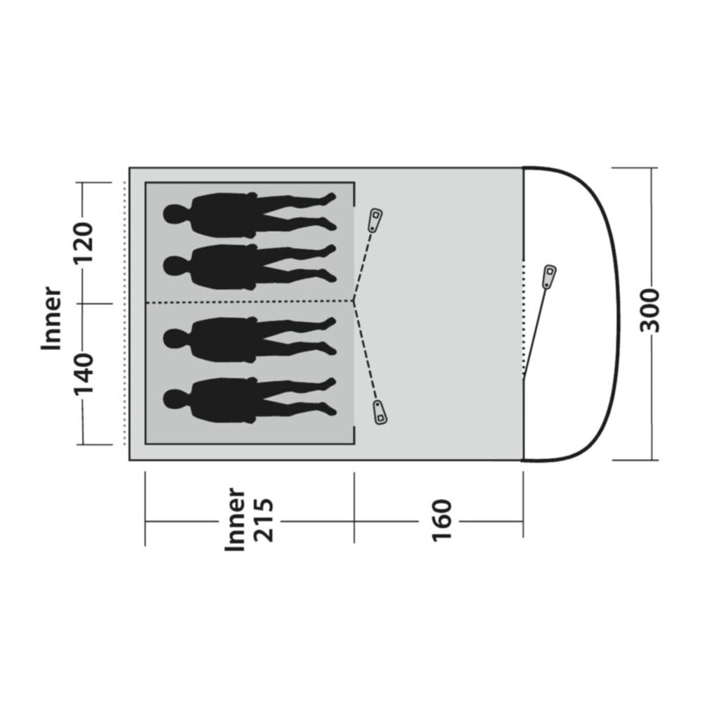  Outwell Sky 4 Tent (2025)