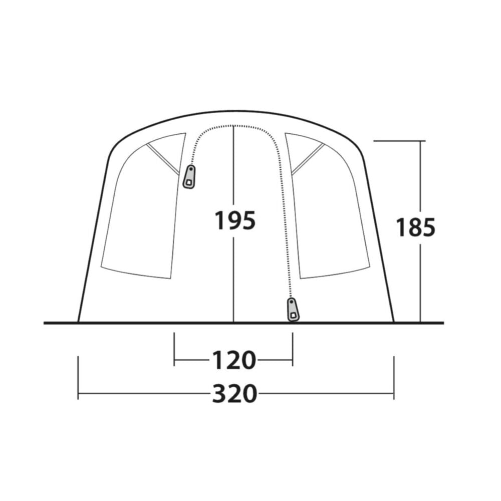  Outwell Colorado 5 Air Tent (2025)