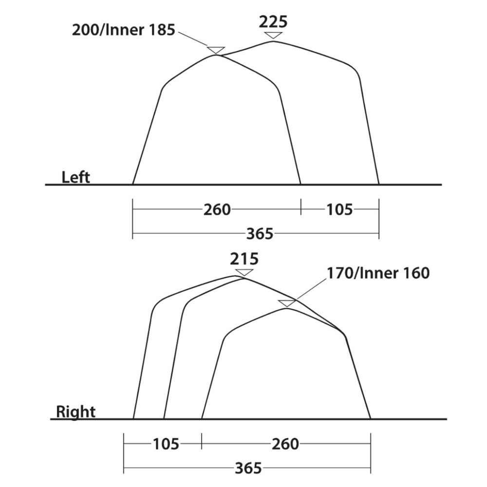  Outwell Hartford 6 Air Tent (2025)