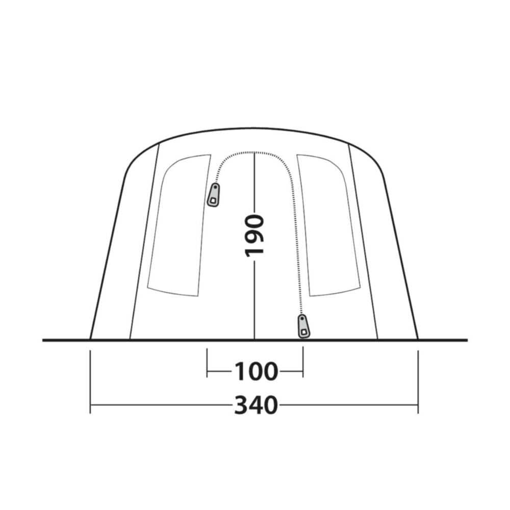  Outwell Tennessee 5 Air Tent (2025)