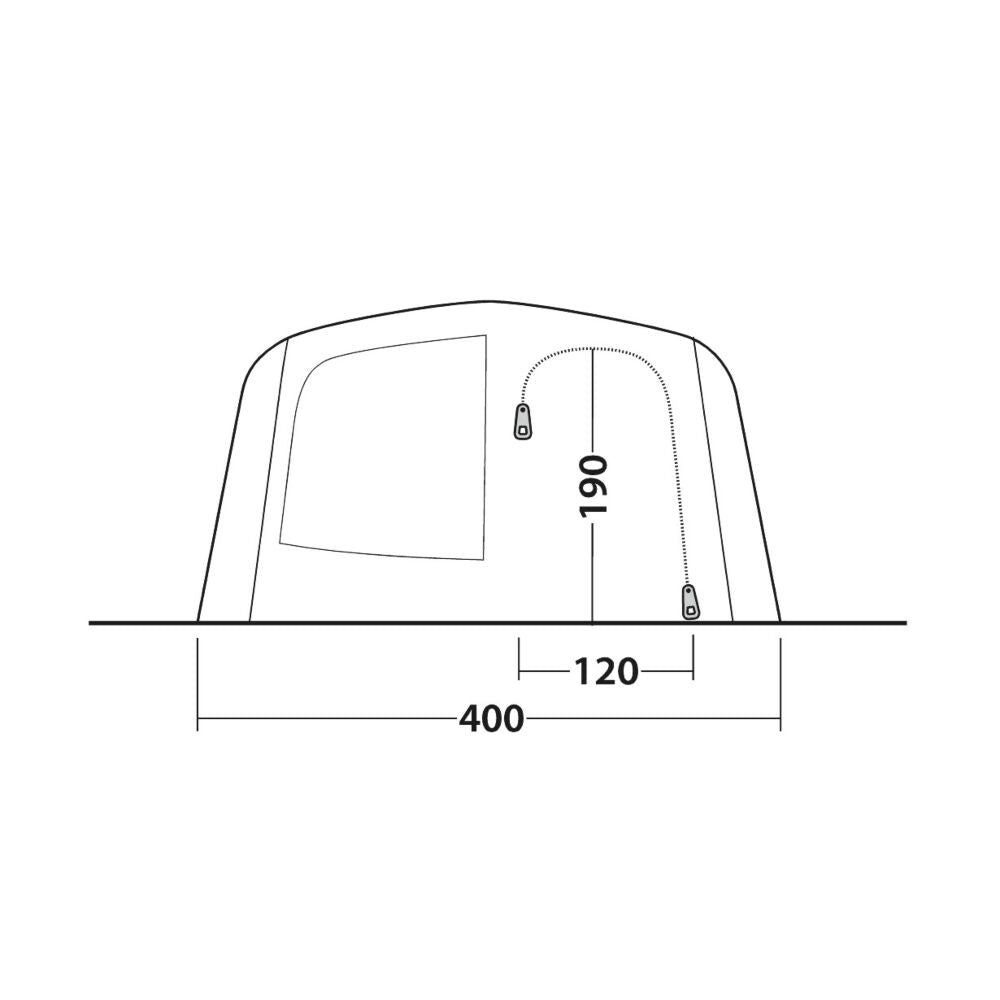  Outwell Tennessee 6+2 Air Tent (2025)
