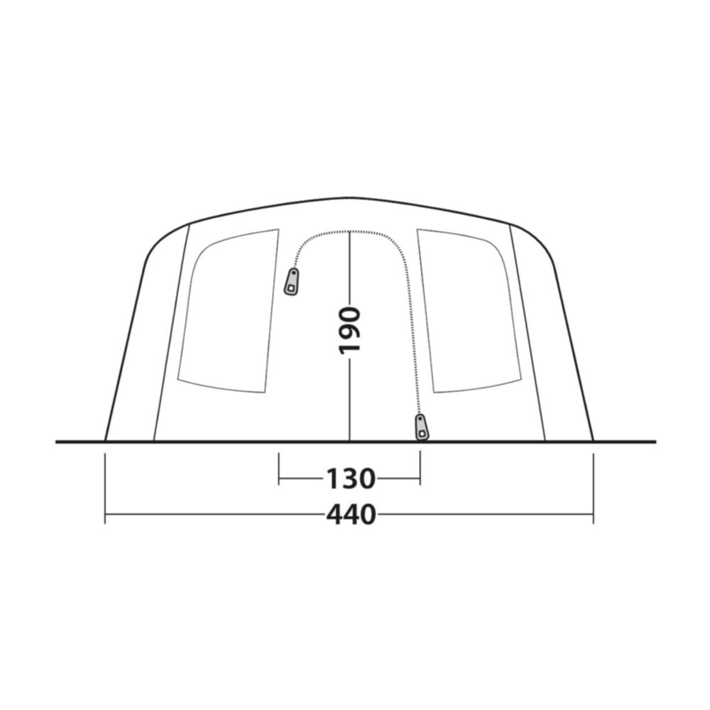  Outwell Tennessee 7 Air Tent (2025)