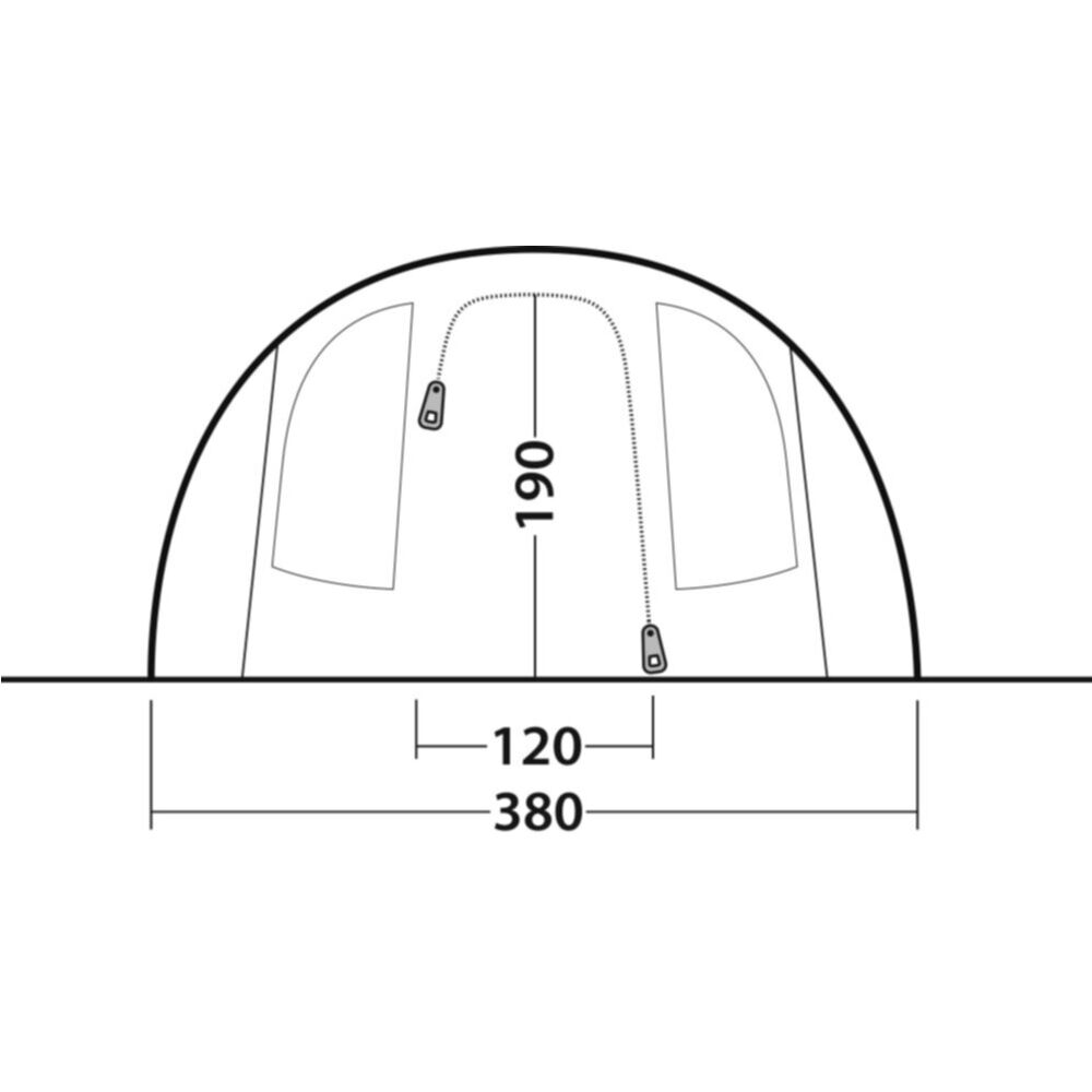  Outwell Rockwell 6 Tent (2025)