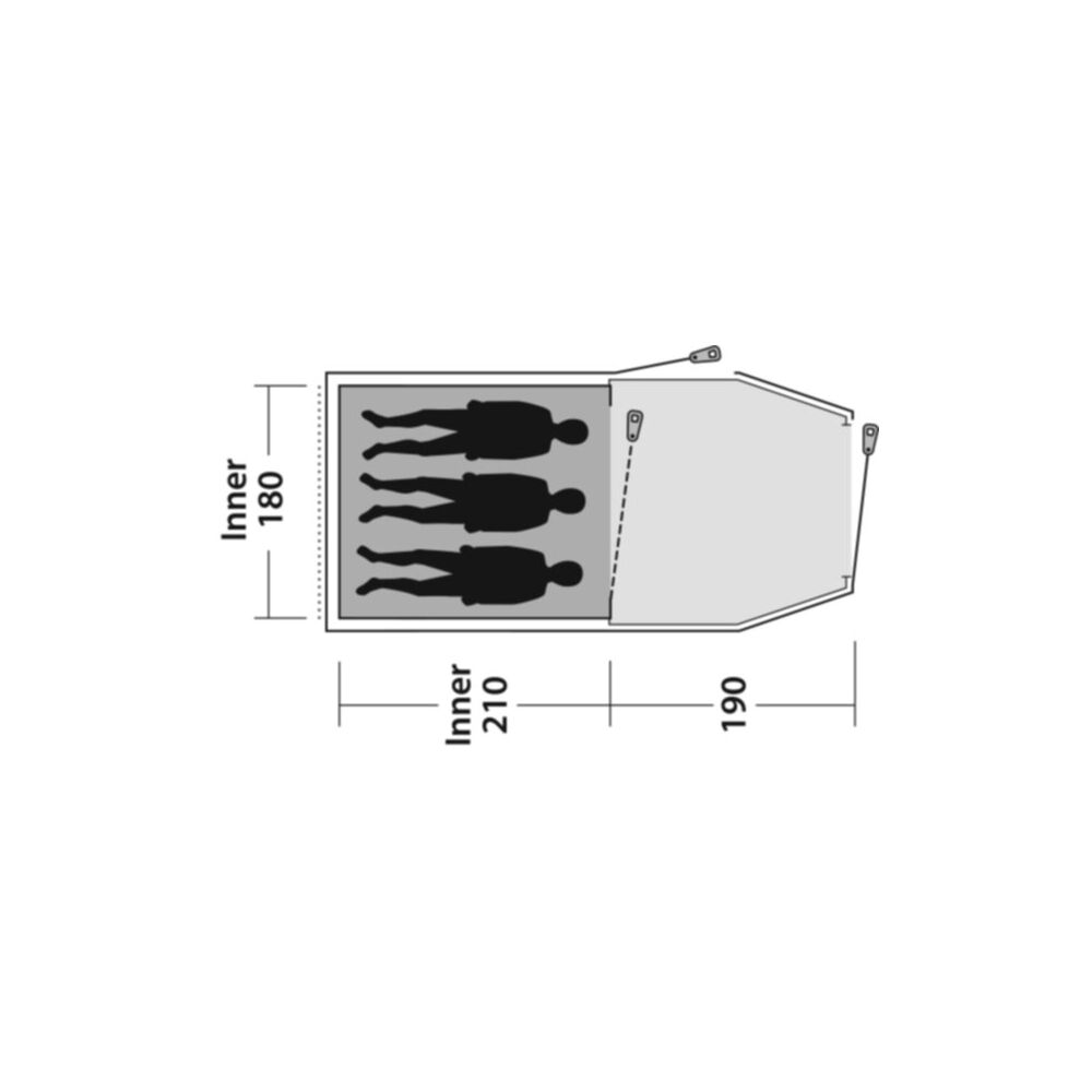  Outwell Earth 3 Plus Tent