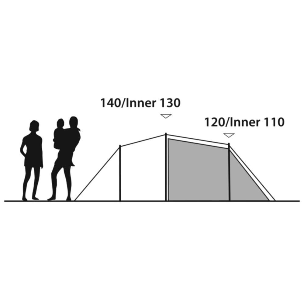  Outwell Earth 4 Plus Tent