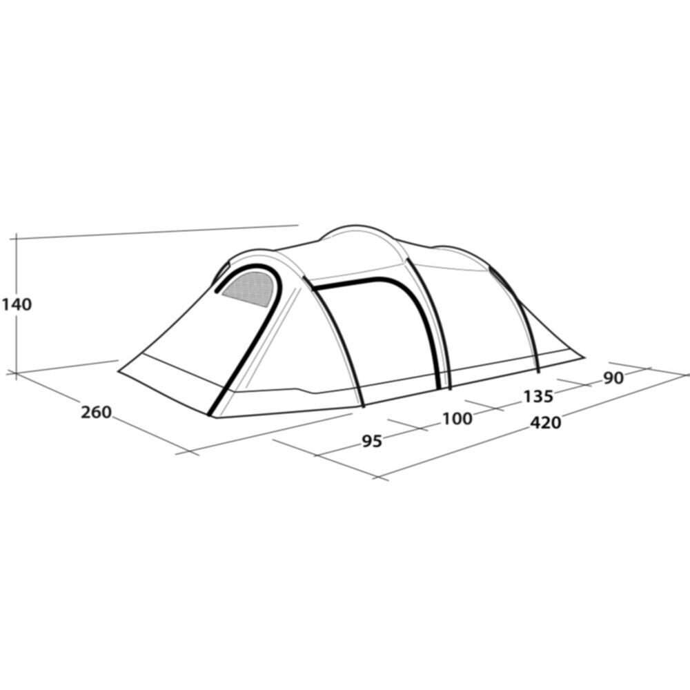  Outwell Earth 4 Plus Tent