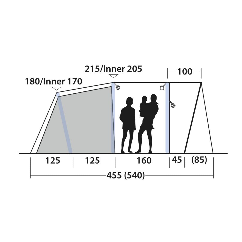  Outwell Flagstaff 5 Air Tent (2025)