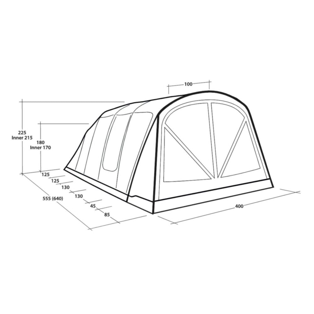  Outwell Alabama 6 Air TC Tent (2025)