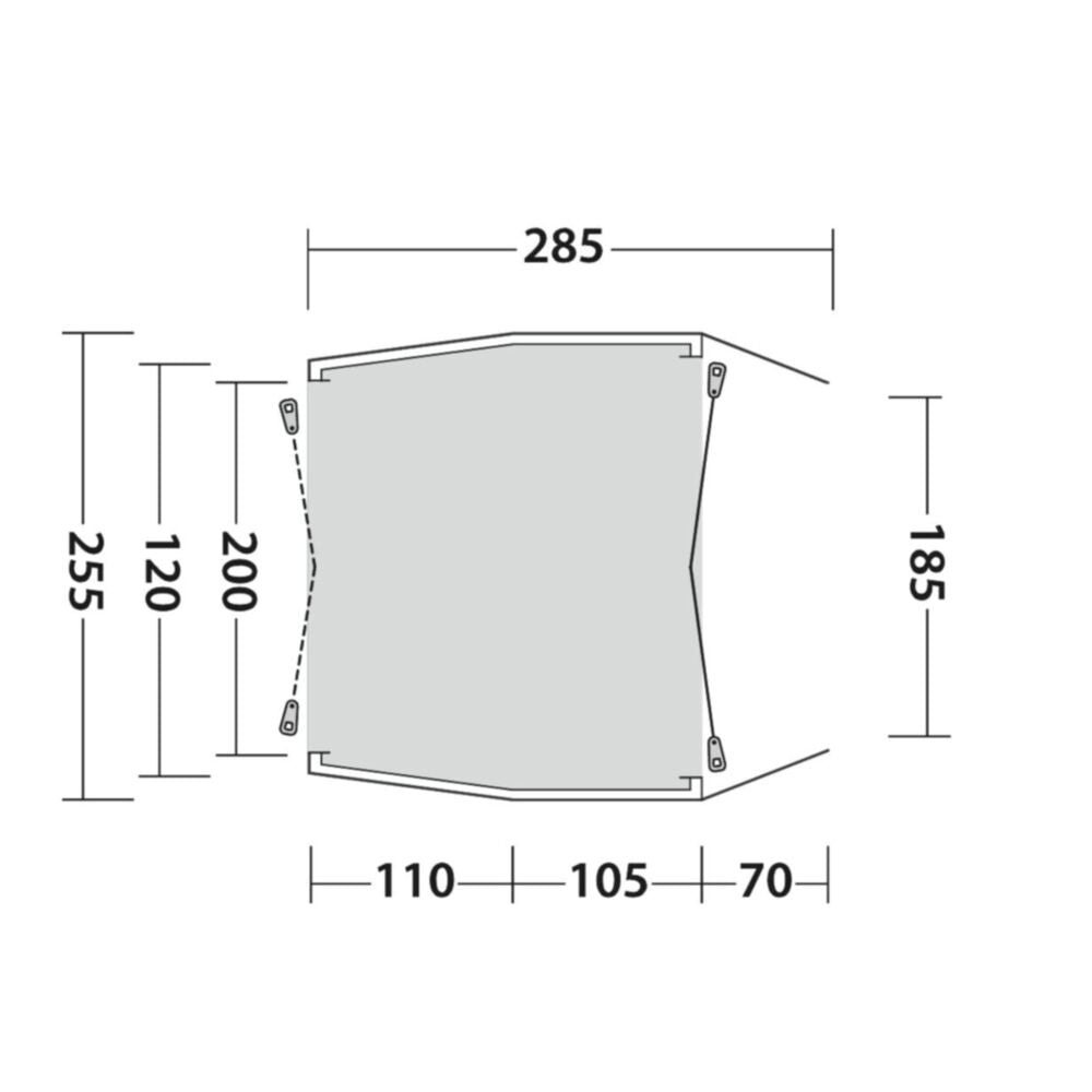  Outwell Dunecrest L Awning (2025)