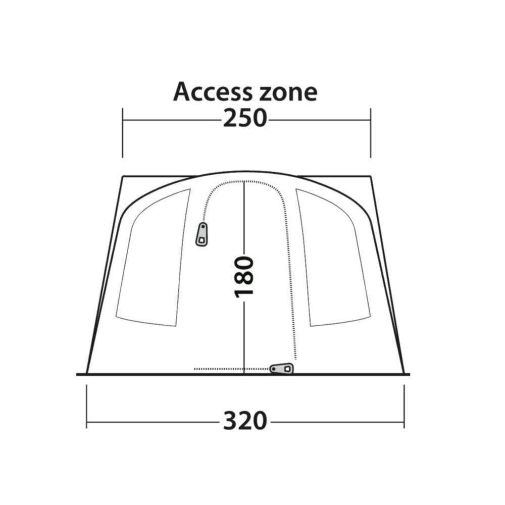 Outwell San Diego Awning (2025)