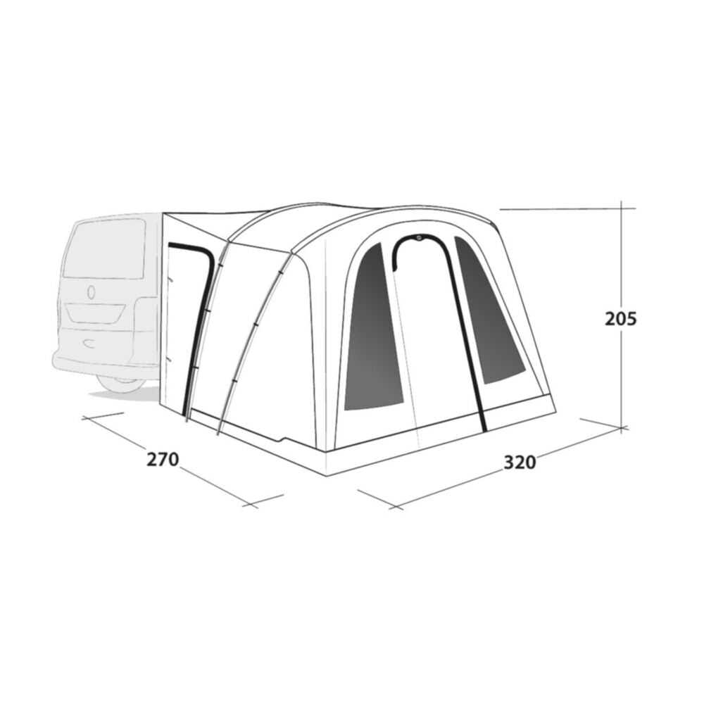  Outwell San Diego Awning (2025)