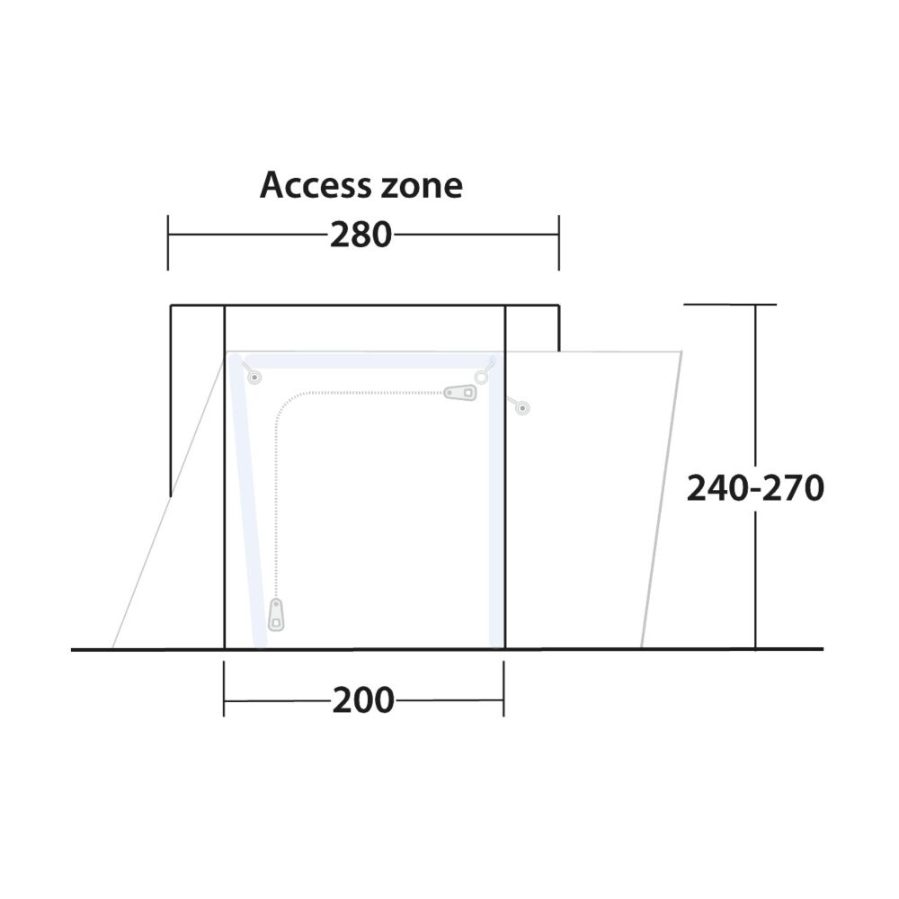  Outwell Tall Connection Jonesville 290/440SA
