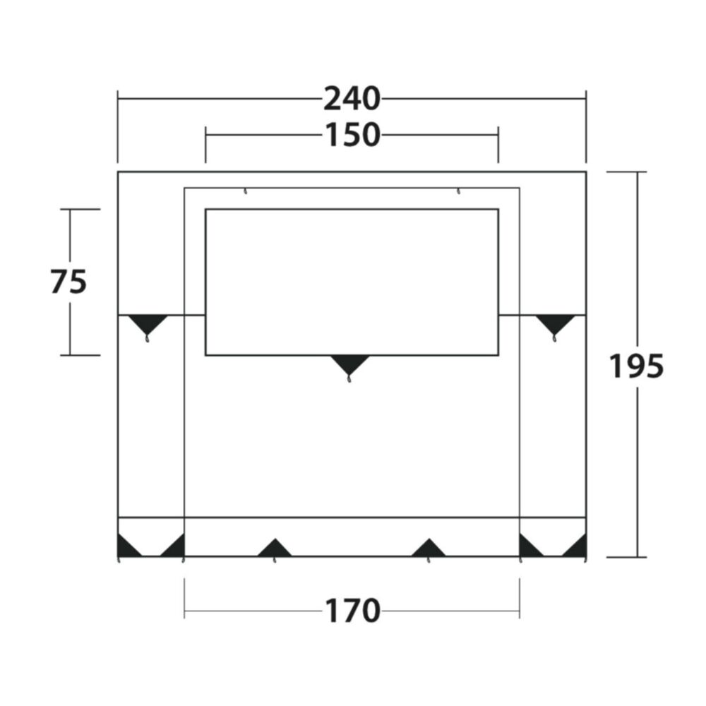  Outwell Backroads Awning Room (2025)