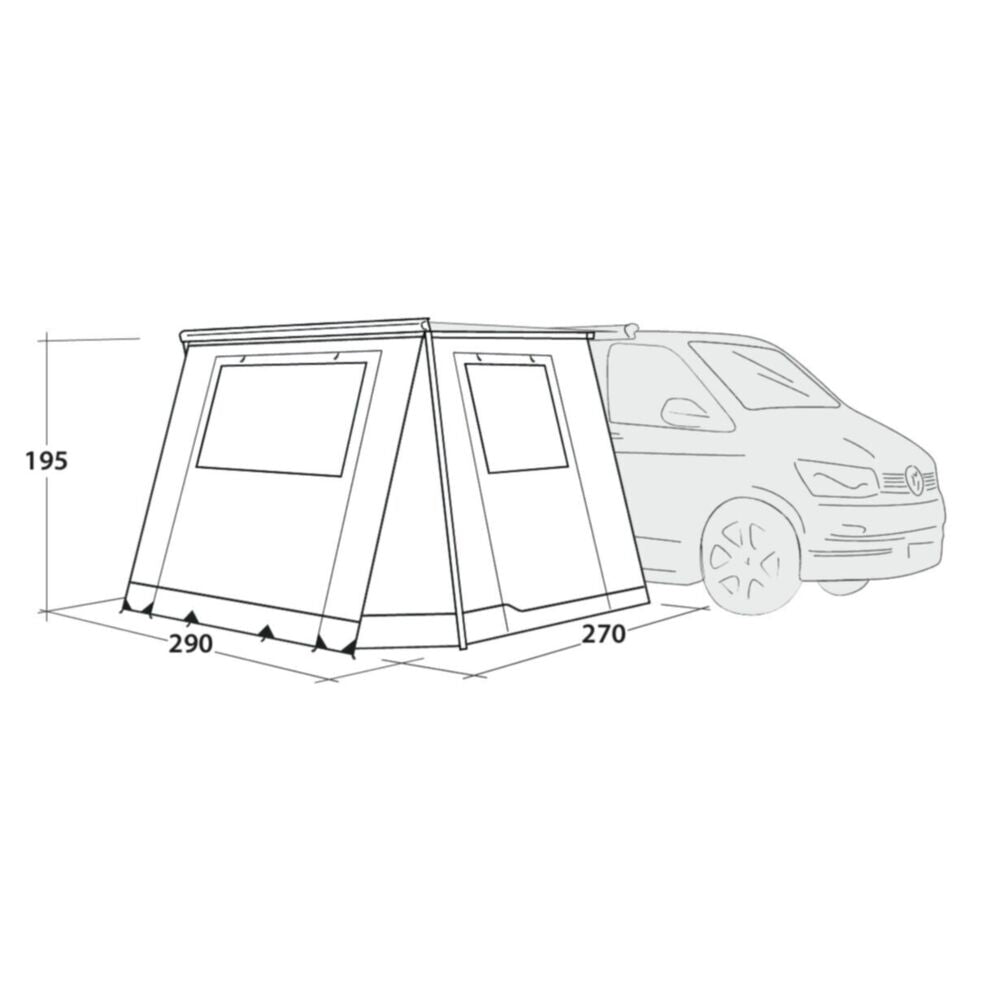  Outwell Backroads Awning Room (2025)