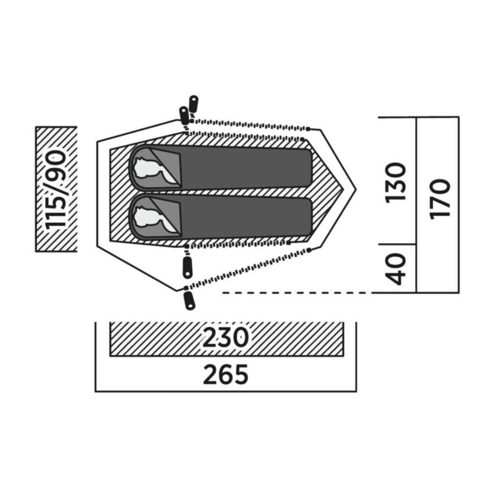  Easy Camp Sarek 2 Tent