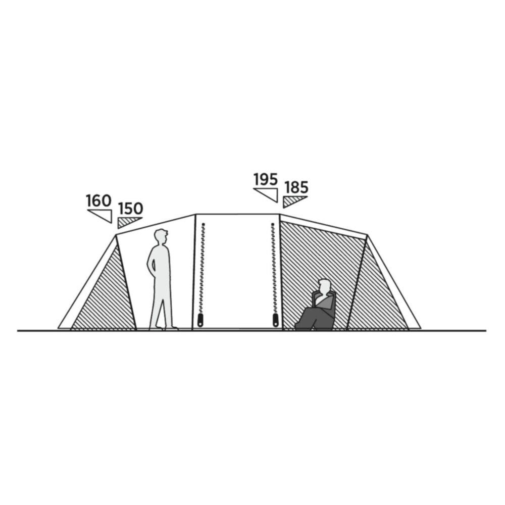  Easy Camp Leka Twin 6 Tent (2025)