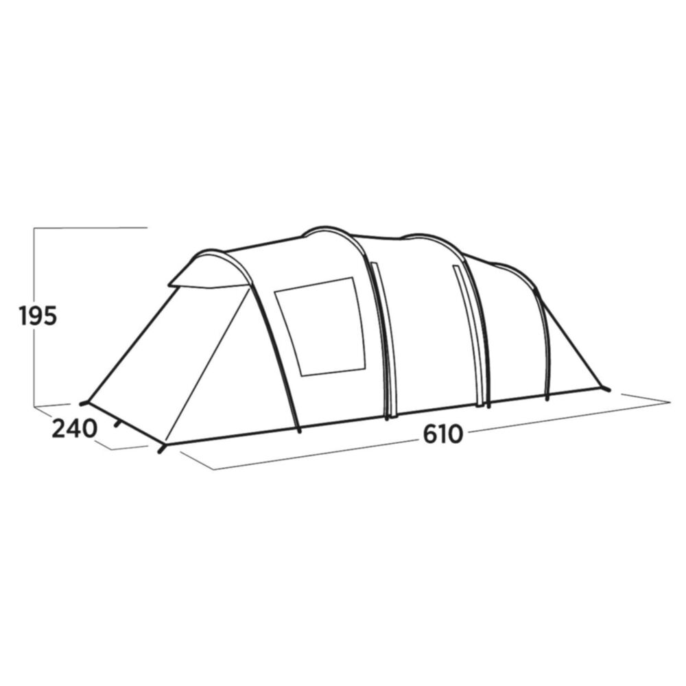  Easy Camp Leka Twin 6 Tent (2025)