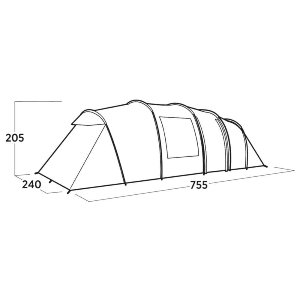  Easy Camp Leka Twin 8 Tent (2025)