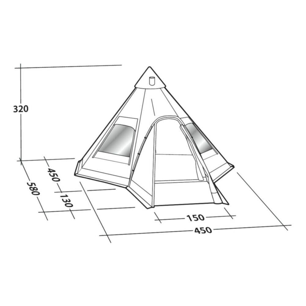  Robens Kiowa Tipi Tent (2024)