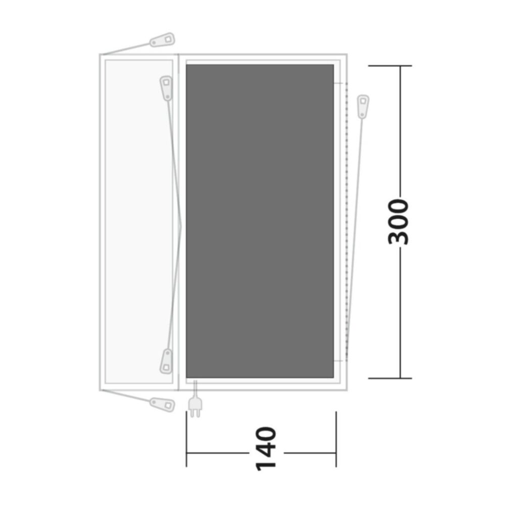  Outwell Lakecrest Footprint Groundsheet