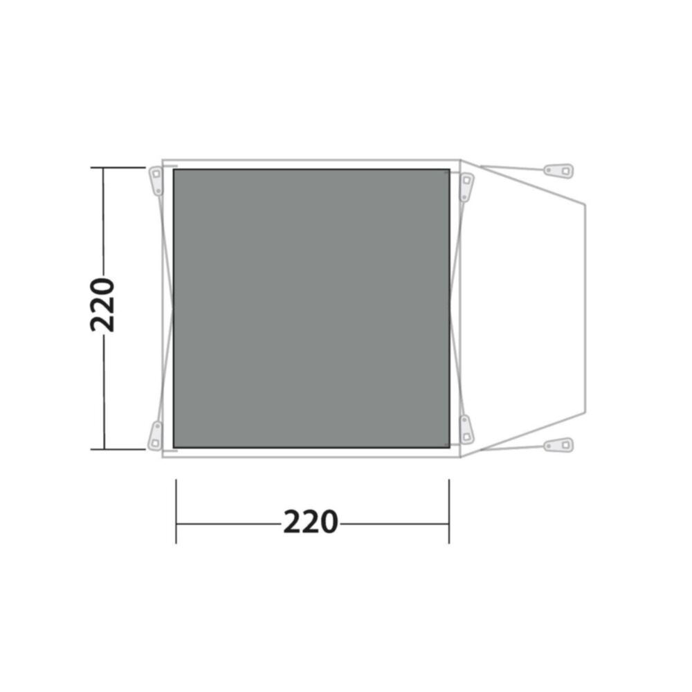  Outwell Beachcrest Footprint Groundsheet