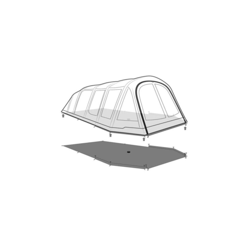  Outwell Tennessee 5 Air Footprint Lux (635 X 320cm)