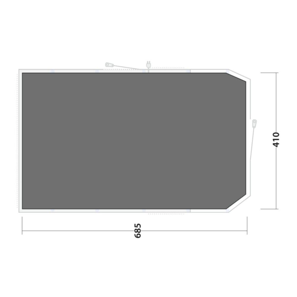 Outwell Footprint Lux Stonehill 7 Air