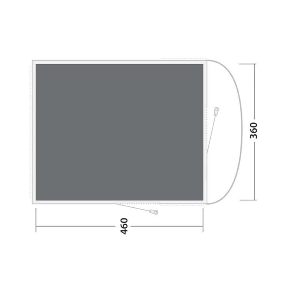  Outwell Sky 6 Footprint Groundsheet (460 X 360cm)
