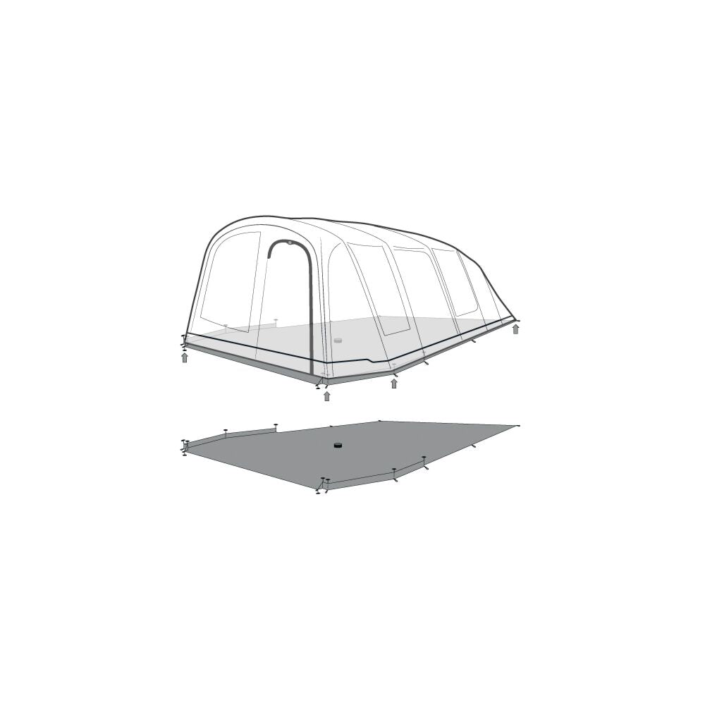  Outwell Tennessee 6+2 Footprint Groundsheet