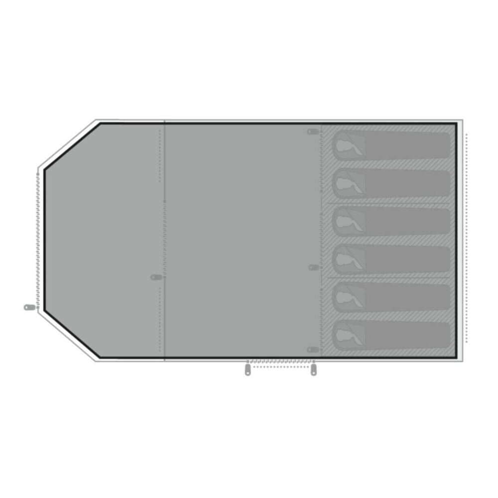  Easy Camp Glomma 6 Footprint