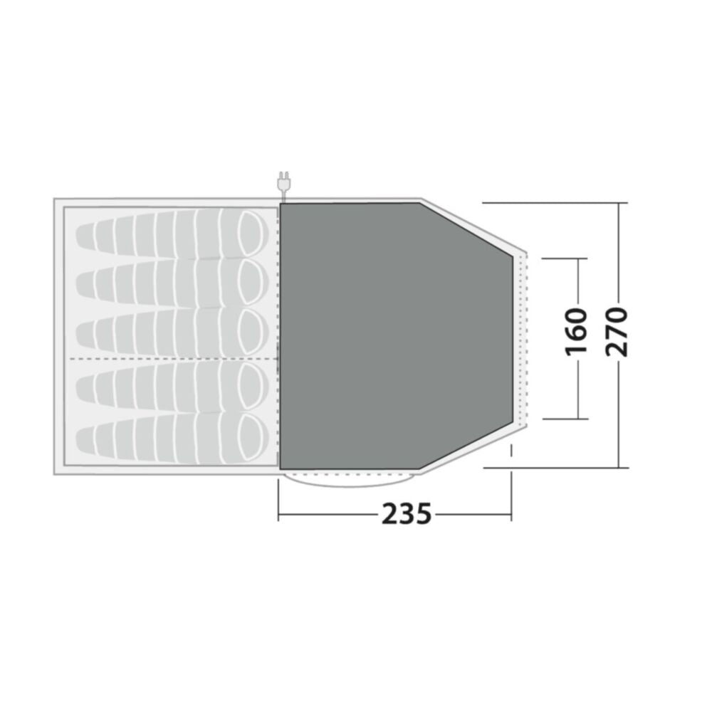  Robens Double Dreamer 5 Fleece Carpet (240*170)