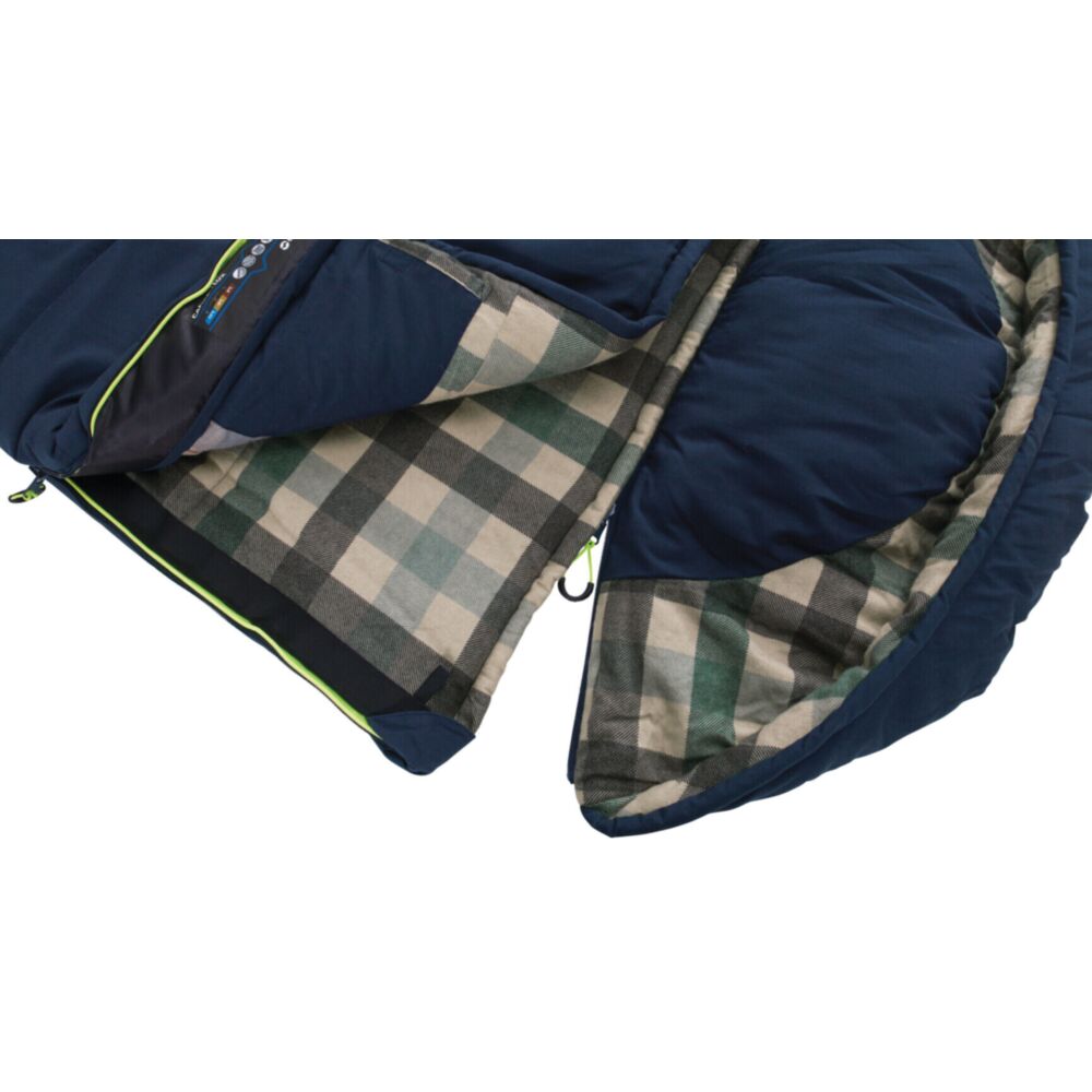  Outwell Camper Lux "L" Sleeping Bag Deep Blue