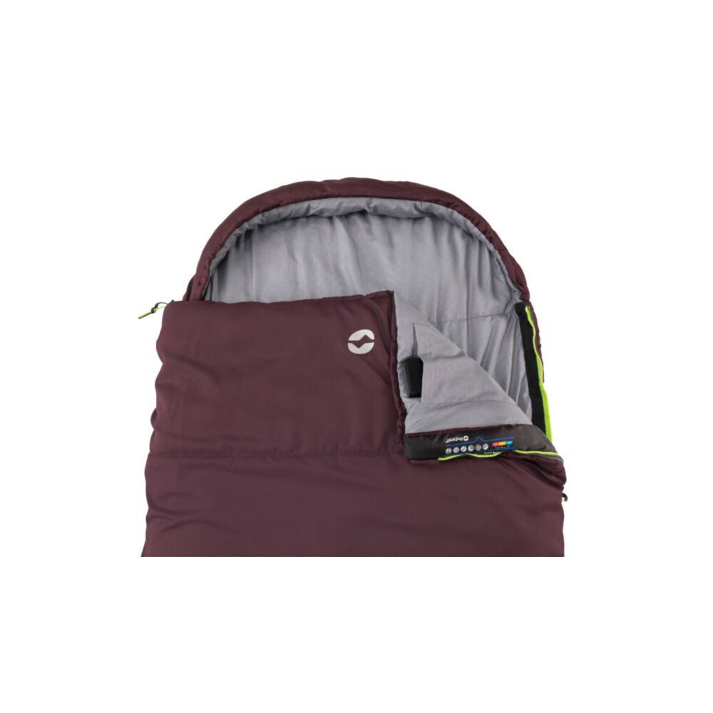  Outwell Campion Lux Sleeping Bag (Aubergine)