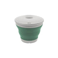  Outwell Collaps Bucket With Lid - Shadow Green
