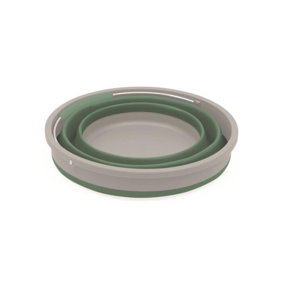  Outwell Collaps Bucket With Lid - Shadow Green