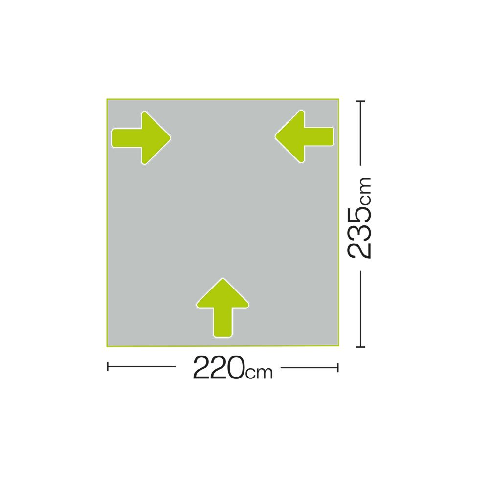  Quest Falcon Pro Air 220 Porch Awning