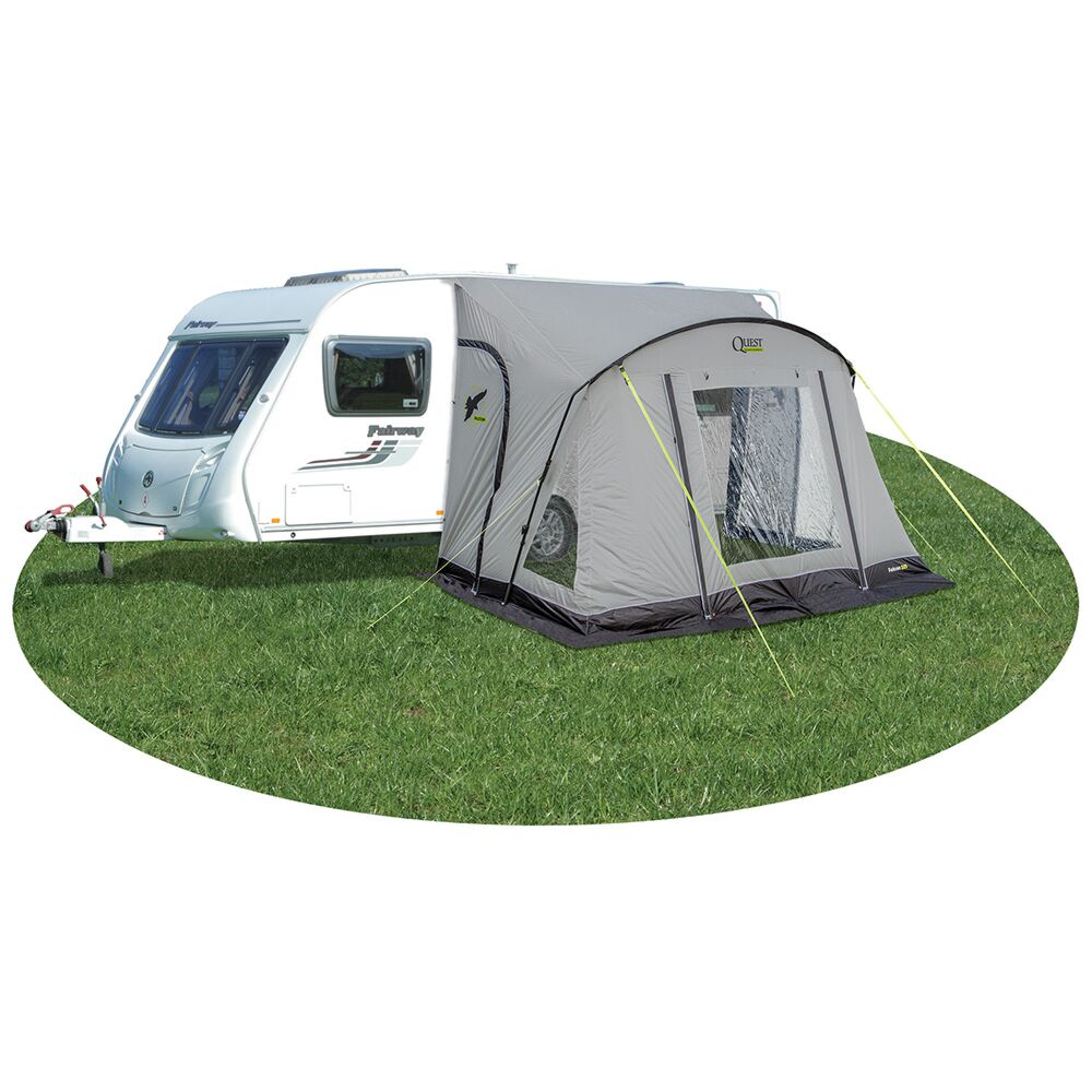  Quest Falcon Pro 325 Poled Porch Caravan Awning