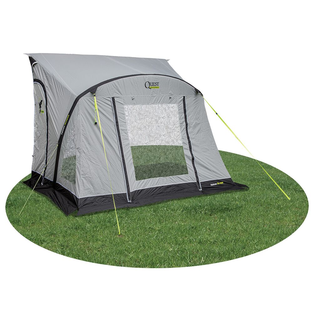  Quest Falcon Pro Air 325 Porch Caravan Awning