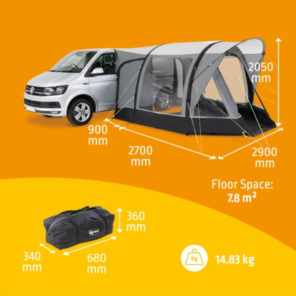  Kampa Action Air Drive Away Awning