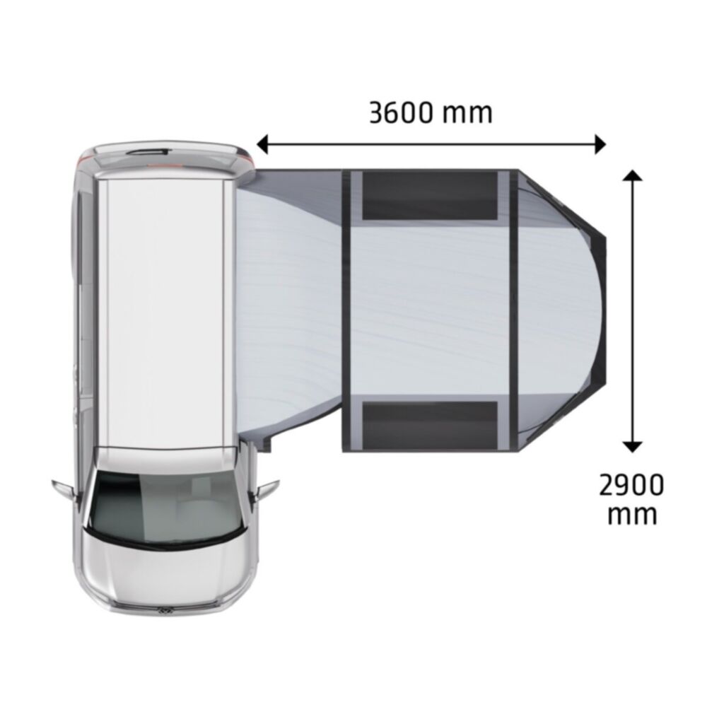  Kampa Action Air Drive Away Awning