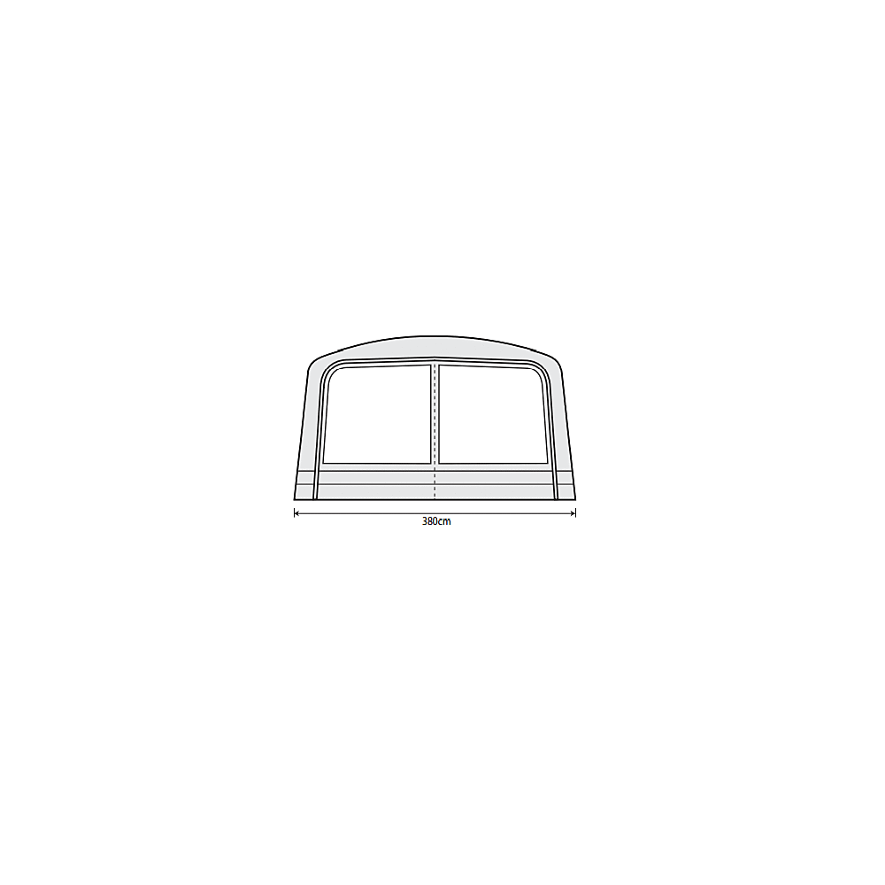  Outdoor Revolution Airedale 6.0s / 6.0se Front Porch Extension