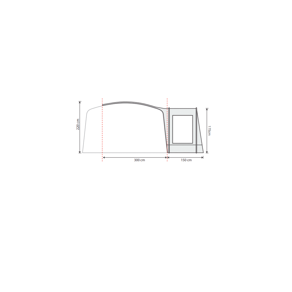  Outdoor Revolution Airedale F/G Side Porch